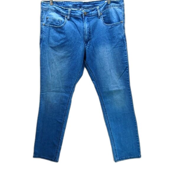 Buffalo  David Button Axel Slim Stretch Denim Jeans 5 Pocket Men's 40x32-*(31)** - Picture 1 of 13